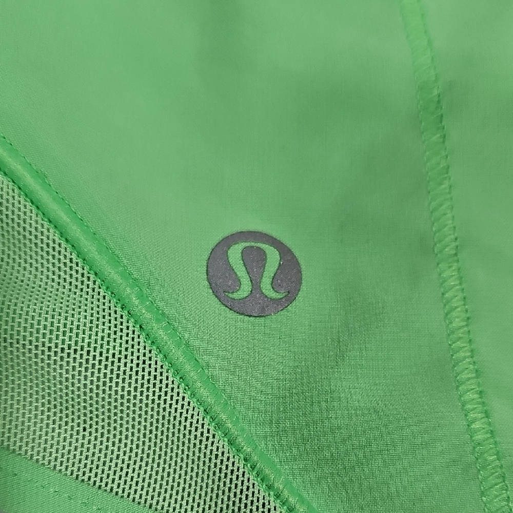 Lululemon Green Activewear Running Shorts